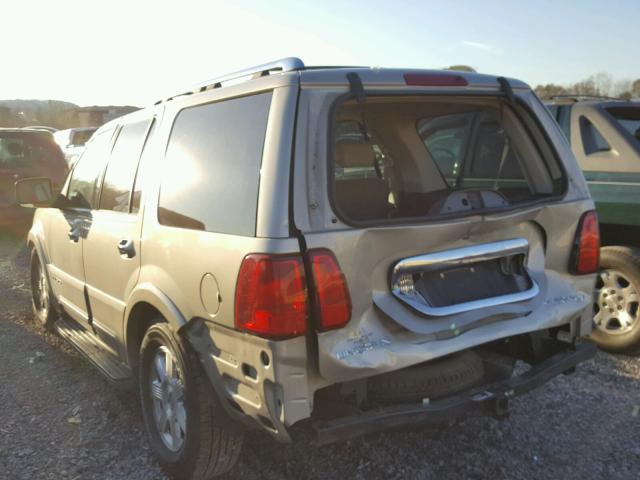 5LMFU28R54LJ23478 - 2004 LINCOLN NAVIGATOR BEIGE photo 3