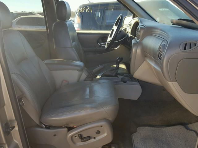 1GNET16SX36200095 - 2003 CHEVROLET TRAILBLAZE BEIGE photo 5