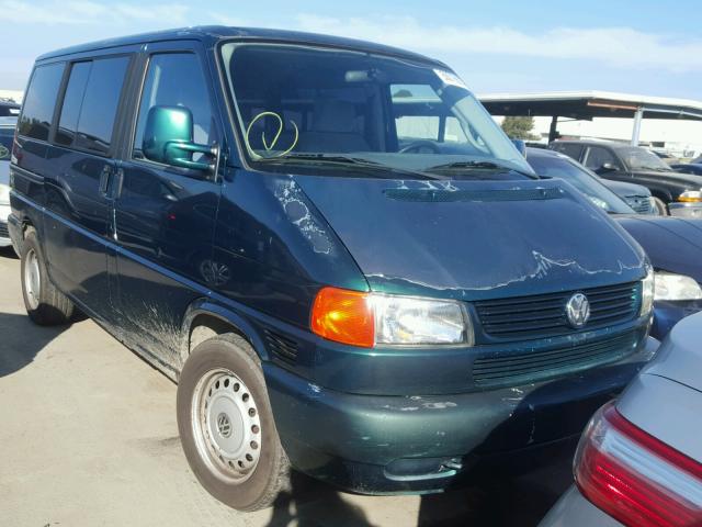 WV2MH2706XH001436 - 1999 VOLKSWAGEN EUROVAN MV GREEN photo 1