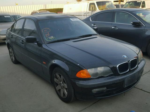 WBAAN37461NJ10911 - 2001 BMW 325 I BLACK photo 1