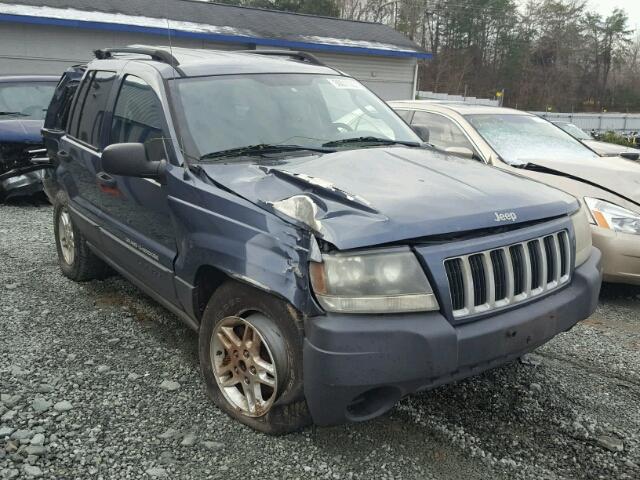 1J4GX48S34C301660 - 2004 JEEP GRAND CHER BLUE photo 1