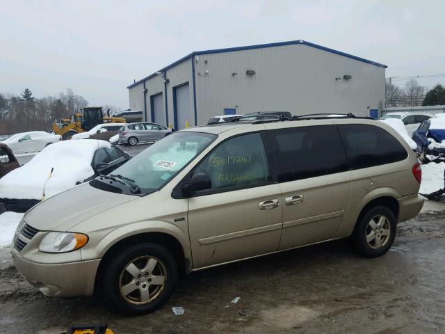 2D4GP44L55R382791 - 2005 DODGE GRAND CARA BEIGE photo 10