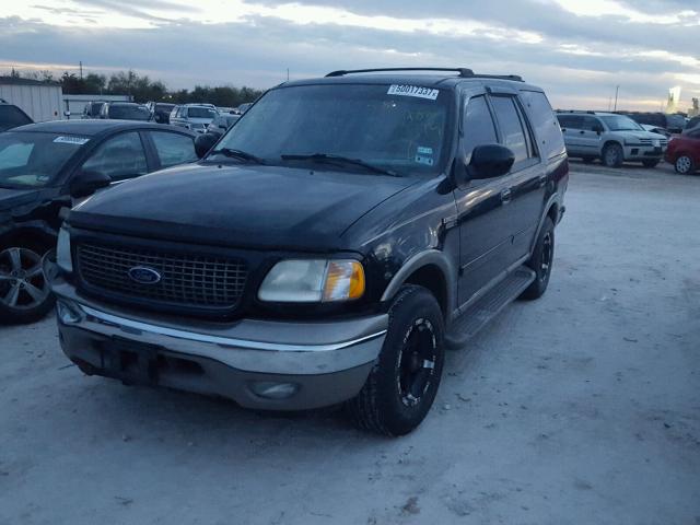 1FMRU17W42LA85675 - 2002 FORD EXPEDITION BLACK photo 2