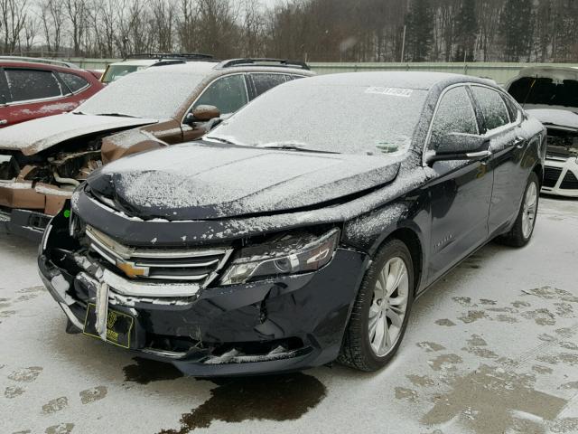 2G1125S39E9117164 - 2014 CHEVROLET IMPALA LT BLACK photo 2