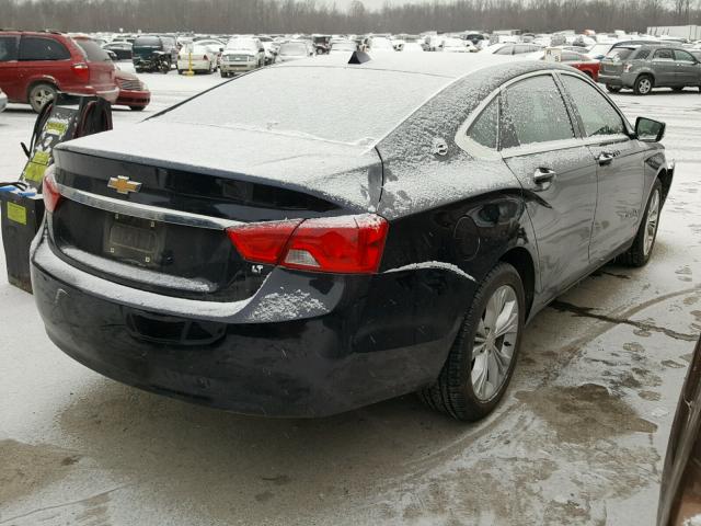 2G1125S39E9117164 - 2014 CHEVROLET IMPALA LT BLACK photo 4