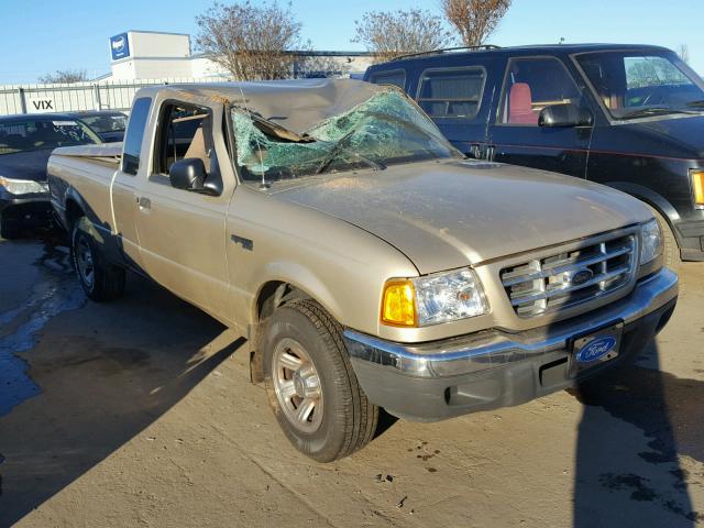 1FTYR14E11TA38938 - 2001 FORD RANGER SUP TAN photo 1