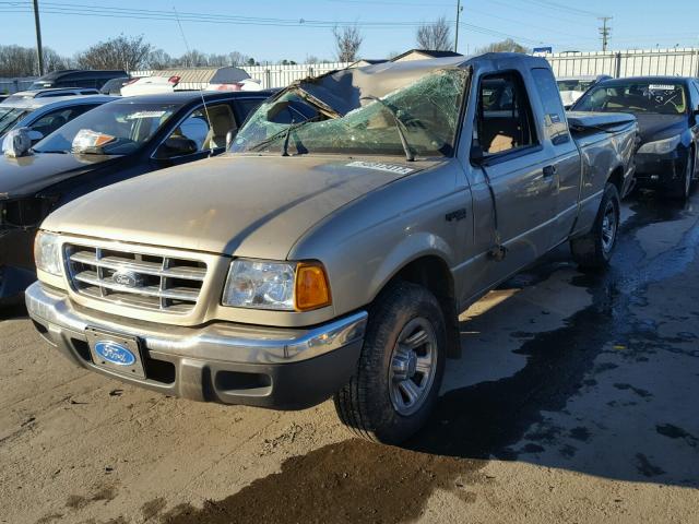 1FTYR14E11TA38938 - 2001 FORD RANGER SUP TAN photo 2