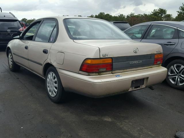 2T1AE09B9SC126103 - 1995 TOYOTA COROLLA LE BEIGE photo 3