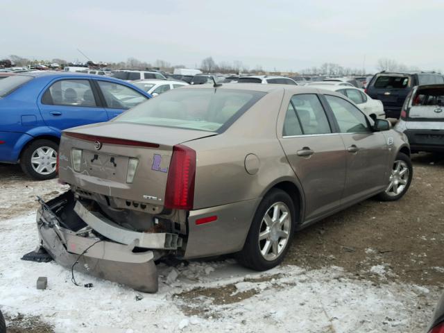 1G6DW677260219432 - 2006 CADILLAC STS BROWN photo 4