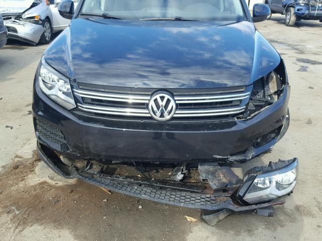 WVGAV3AX1EW616650 - 2014 VOLKSWAGEN TIGUAN S BLACK photo 9