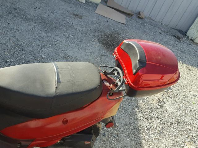 L5YACBPA7F1106026 - 2015 ZHNG SCOOTER RED photo 6