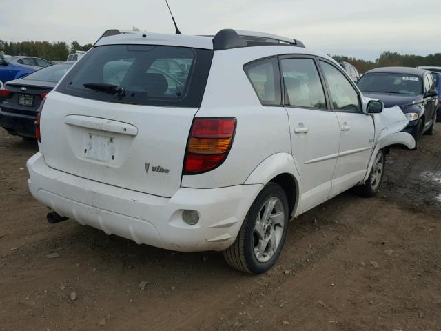 5Y2SL65876Z425608 - 2006 PONTIAC VIBE WHITE photo 4