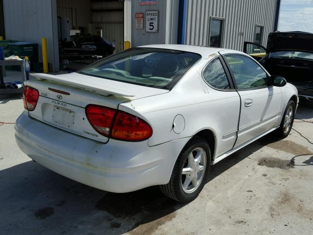 1G3NL12E84C110617 - 2004 OLDSMOBILE ALERO GL WHITE photo 4