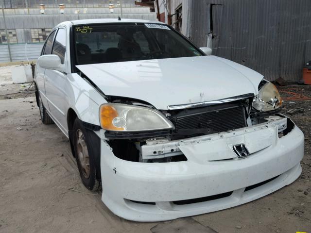 JHMES96613S025531 - 2003 HONDA CIVIC HYBR WHITE photo 1