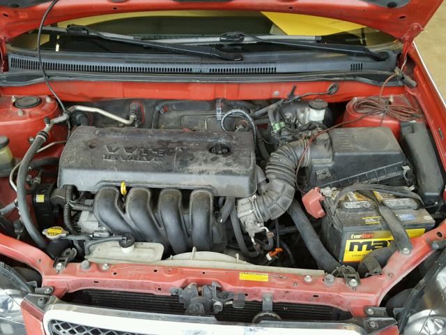 2T1BR32E25C462081 - 2005 TOYOTA COROLLA CE MAROON photo 7