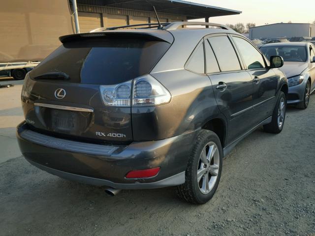 JTJHW31U960031015 - 2006 LEXUS RX 400 GRAY photo 4