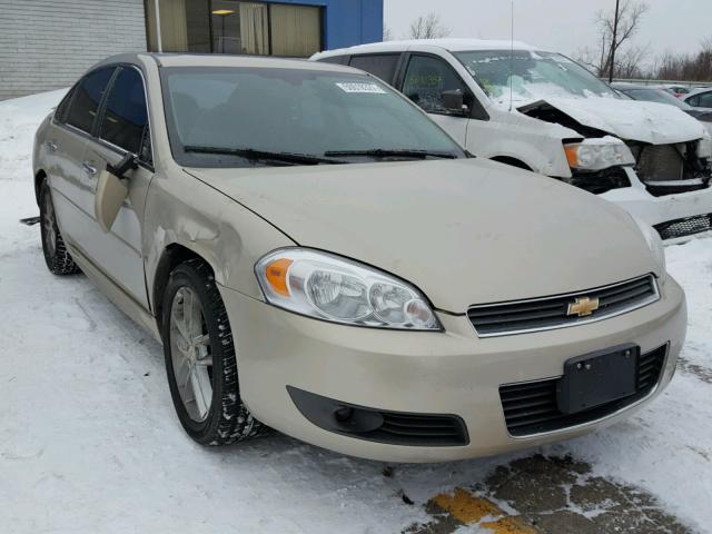 2G1WU57M391272721 - 2009 CHEVROLET IMPALA LTZ GOLD photo 1