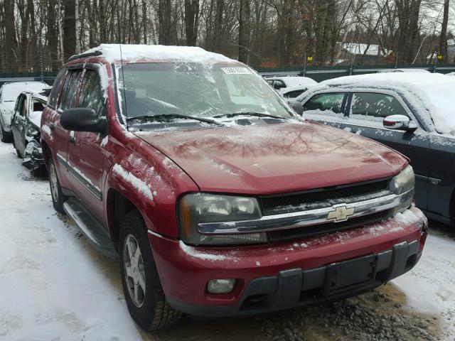 1GNDT13S022277791 - 2002 CHEVROLET TRAILBLAZE RED photo 1