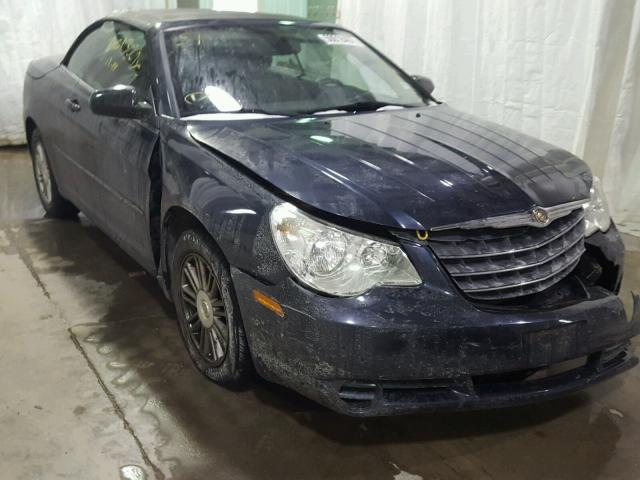 1C3LC45K58N100135 - 2008 CHRYSLER SEBRING BLUE photo 1