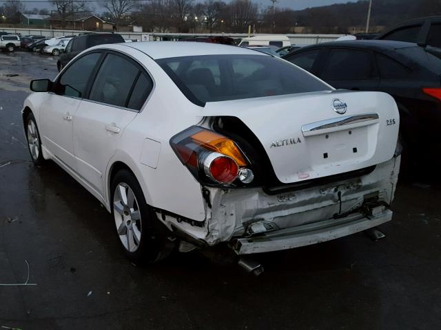 1N4AL21E87N477229 - 2007 NISSAN ALTIMA 2.5 WHITE photo 3