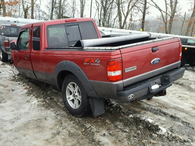 1FTZR45E66PA79831 - 2006 FORD RANGER SUP RED photo 3