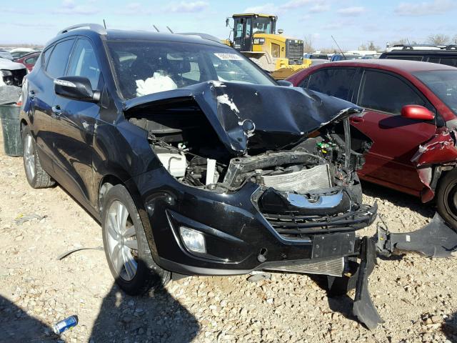 KM8JU3AC8CU485158 - 2012 HYUNDAI TUCSON GLS BLACK photo 1