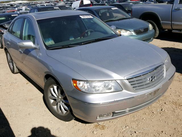 KMHFC46F48A293178 - 2008 HYUNDAI AZERA SE SILVER photo 1