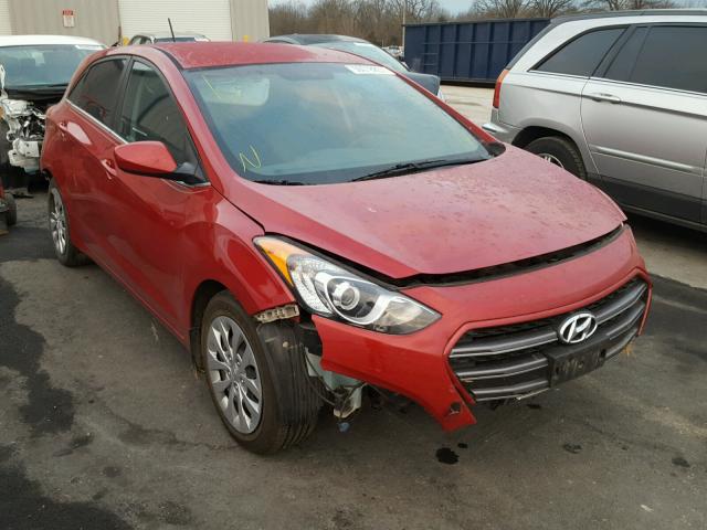 KMHD35LH5GU251585 - 2016 HYUNDAI ELANTRA GT RED photo 1