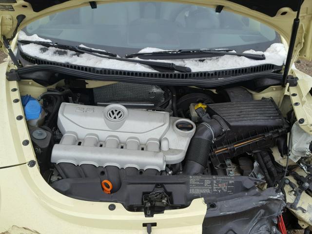 3VWRF31Y46M331436 - 2006 VOLKSWAGEN NEW BEETLE 黄色 照片 7