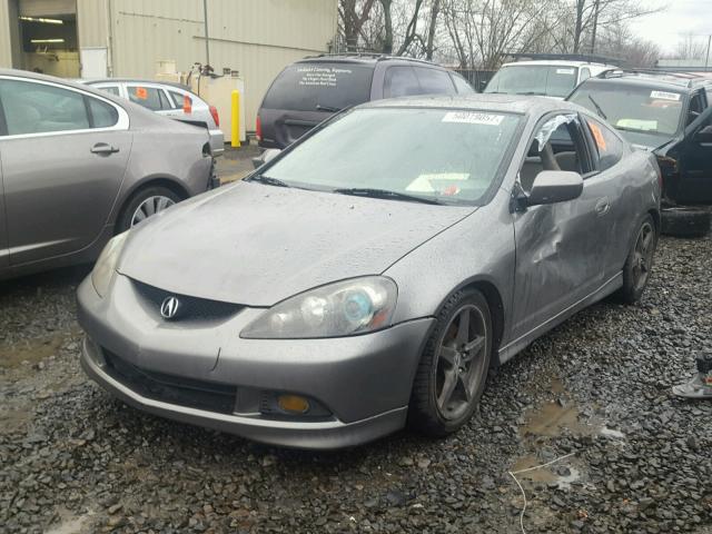 JH4DC53025S000237 - 2005 ACURA RSX TYPE-S GRAY photo 2