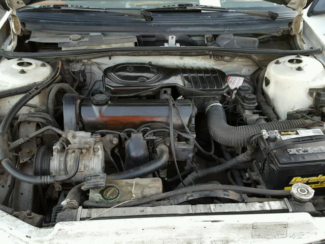 1B3XP28K5PN583045 - 1993 DODGE SHADOW WHITE photo 7