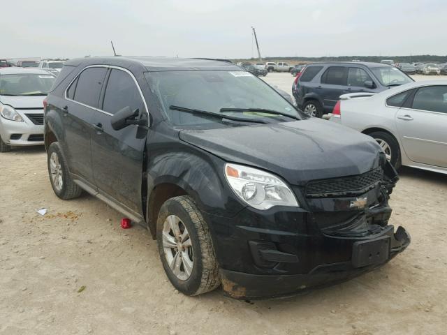 2GNALAEKXF6200967 - 2015 CHEVROLET EQUINOX LS BLACK photo 1