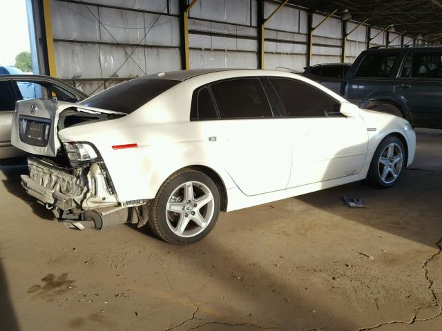 19UUA66295A078631 - 2005 ACURA TL WHITE photo 3