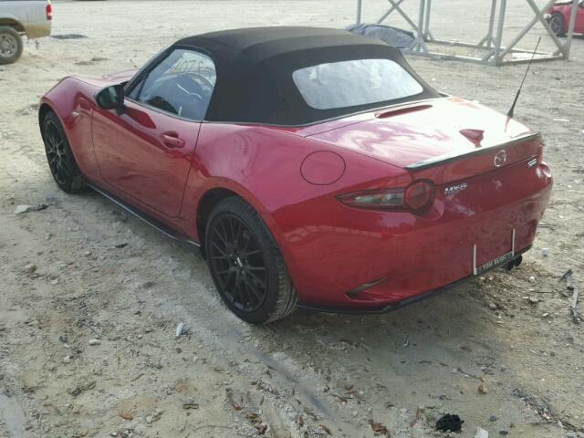 JM1NDAC73G0112410 - 2016 MAZDA MX-5 MIATA BURGUNDY photo 3