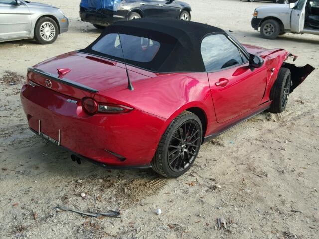 JM1NDAC73G0112410 - 2016 MAZDA MX-5 MIATA BURGUNDY photo 4