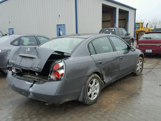 1N4AL11D96N454350 - 2006 NISSAN ALTIMA S GRAY photo 4