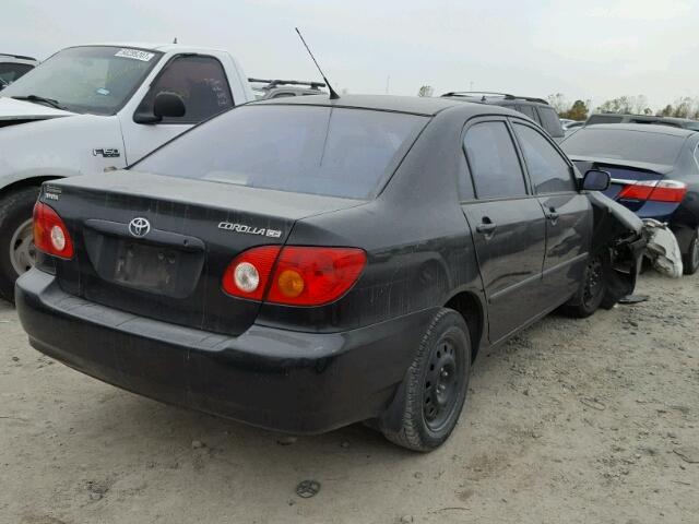 JTDBR32E330050663 - 2003 TOYOTA COROLLA CE BLACK photo 4