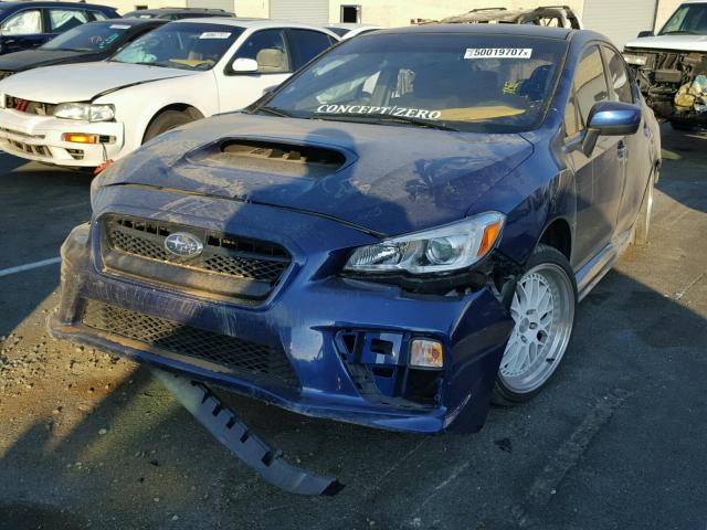 JF1VA1B6XH9805639 - 2017 SUBARU WRX BLUE photo 2