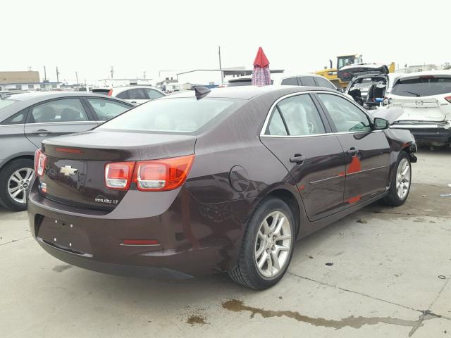 1G11C5SL3FF223549 - 2015 CHEVROLET MALIBU 1LT MAROON photo 4