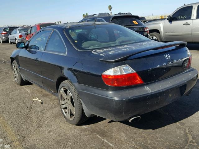 19UYA417X3A000249 - 2003 ACURA 3.2CL TYPE BLACK photo 3