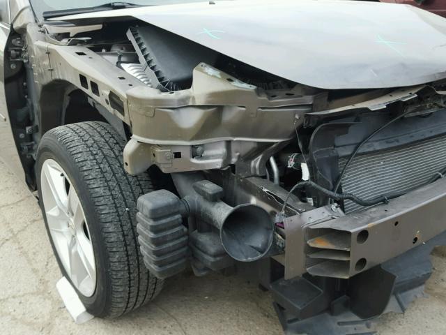 1G1ZB5EB1AF259659 - 2010 CHEVROLET MALIBU LS TAN photo 9