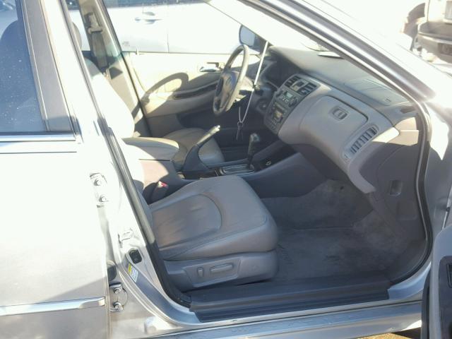 1HGCG16502A020216 - 2002 HONDA ACCORD EX SILVER photo 5