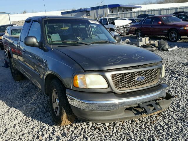 1FTRX17242NB78810 - 2002 FORD F150 GRAY photo 1