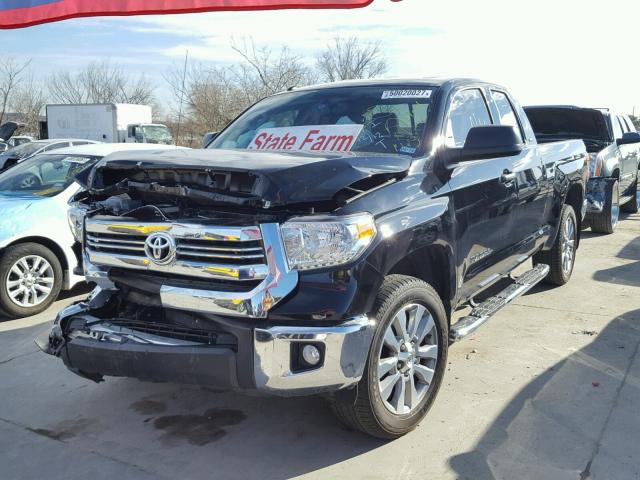 5TFRM5F13HX119933 - 2017 TOYOTA TUNDRA DOU BLACK photo 2