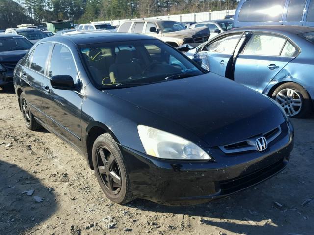 1HGCM56604A174243 - 2004 HONDA ACCORD EX BLACK photo 1