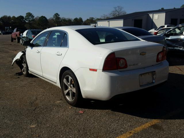 1G1ZC5E16BF232320 - 2011 CHEVROLET MALIBU 1LT WHITE photo 3