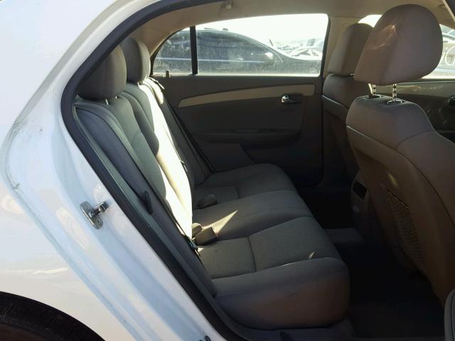 1G1ZC5E16BF232320 - 2011 CHEVROLET MALIBU 1LT 白色 照片 6