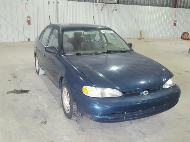 1Y1SK5280YZ429189 - 2000 CHEVROLET GEO PRIZM BLUE photo 1