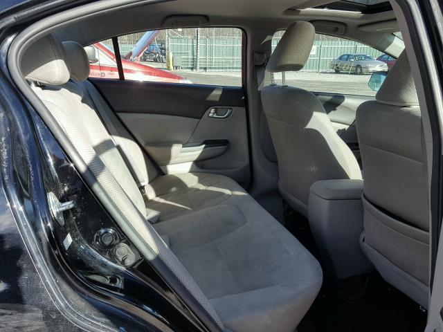 2HGFB2F81CH519301 - 2012 HONDA CIVIC EX შავი ფოტო 6