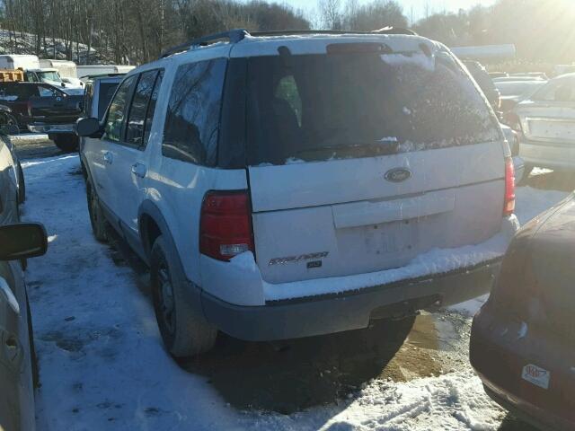 1FMZU73E92ZB24936 - 2002 FORD EXPLORER X WHITE photo 3